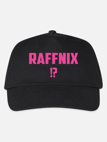 Raffnix - Kinder Basecap - Schwarz