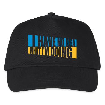 Aucune idée - Casquette de baseball Enfant - noir - Devant