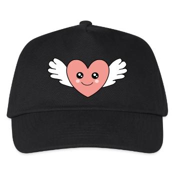 Saint-Valentin, Saint-Valentin, Saint-Valentin - Casquette de baseball Enfant - noir - Devant