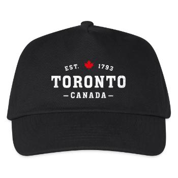 Toronto Erbe 1793 Emblem - Kinder Basecap - Schwarz - Vorne