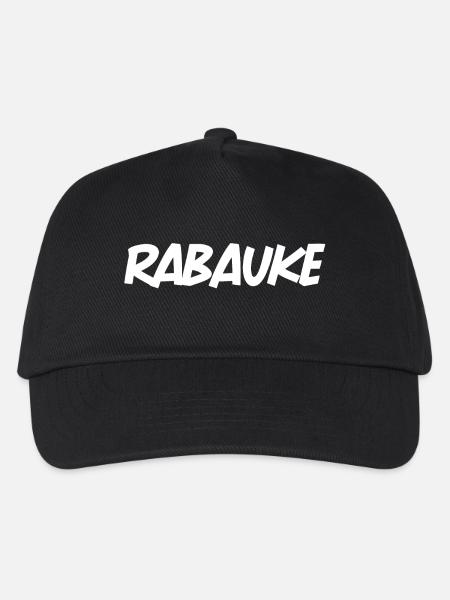 Rabauke - Kinder Basecap - Schwarz