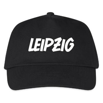 Leipzig - Kinder Basecap - Schwarz - Vorne
