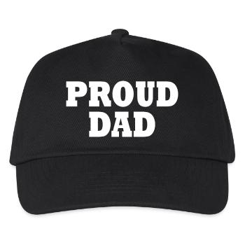 Proud dad - Casquette de baseball Enfant - noir - Devant