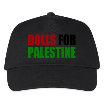 dolls for palestine - Kids’ Baseball Cap - black - Front