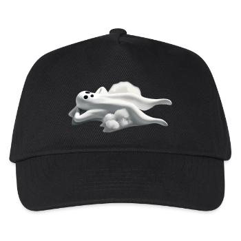 Relaxed Ghost Halloween - Fantasma Relax - Kids’ Baseball Cap - black - Front