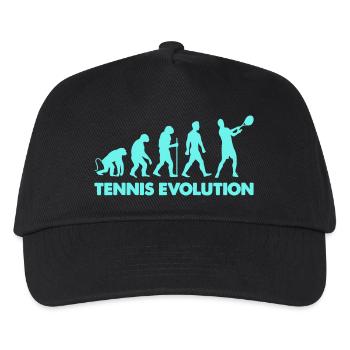 Tennis 1 - Kids’ Baseball Cap - black - Front