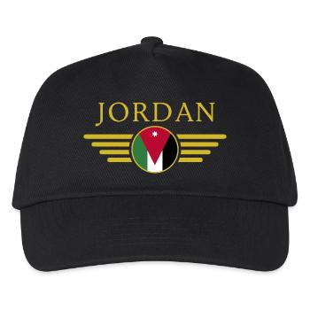 I Love Jordan, Style Design T-Shirt - Kids’ Baseball Cap - black - Front