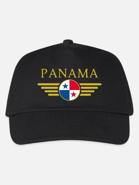 Ich liebe Panama, Eleganz Stil Design T-Shirt - Kinder Basecap - Schwarz