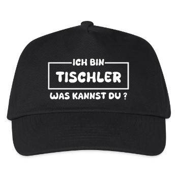 Beruf Tischler - Kinder Basecap - Schwarz - Vorne