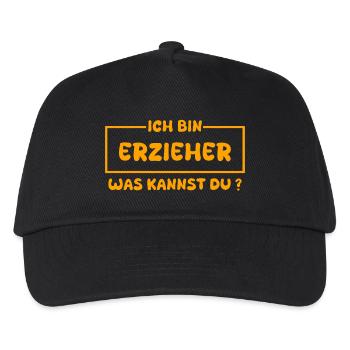 Gift for educators - Kids’ Baseball Cap - black - Front
