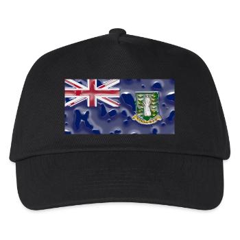 Geschenk für Jungferninseln - Kinder Basecap - Schwarz - Vorne