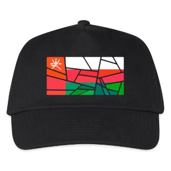 Oman als Oman - Kinder Basecap - Schwarz - Vorne