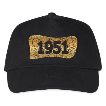 1951 - Kinder Basecap - Schwarz - Vorne