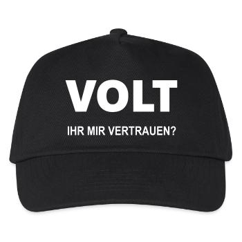 Volt you trust me - Kids’ Baseball Cap - black - Front