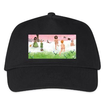 The Little Robber's Daughter - Kids’ Baseball Cap - black - Front