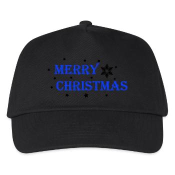 Merry Christmas - Kids’ Baseball Cap - black - Front