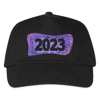 2023 - Kinder Basecap - Schwarz - Vorne