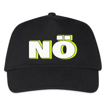 NON - Casquette de baseball Enfant - noir - Devant