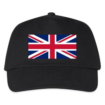 United Kingdom - Kids’ Baseball Cap - black - Front