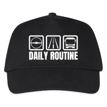 Daily Routine - Kids’ Baseball Cap - black - Front