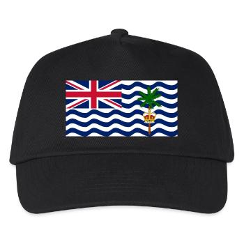 British Indian Ocean Territory - Kids’ Baseball Cap - black - Front
