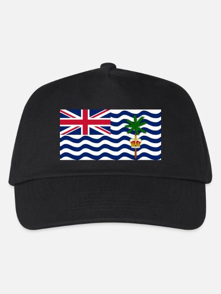 British Indian Ocean Territory - Kids’ Baseball Cap - black