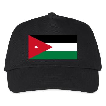 Jordanien - Kinder Basecap - Schwarz - Vorne