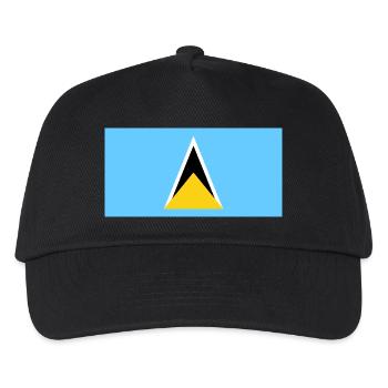 Saint Lucia - Kids’ Baseball Cap - black - Front