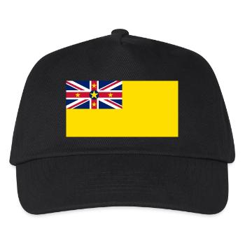 Niue - Kids’ Baseball Cap - black - Front