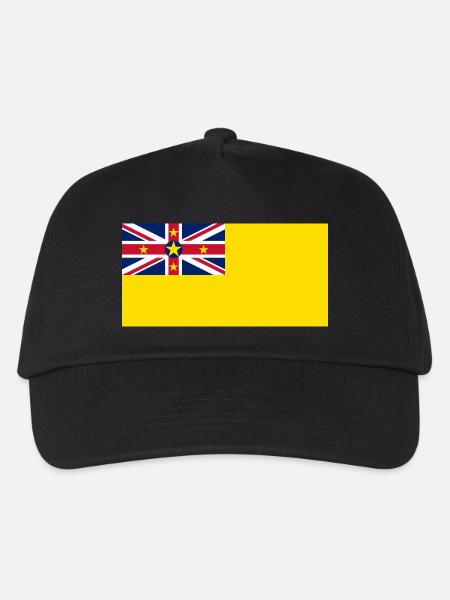 Niue - Kinder Basecap - Schwarz
