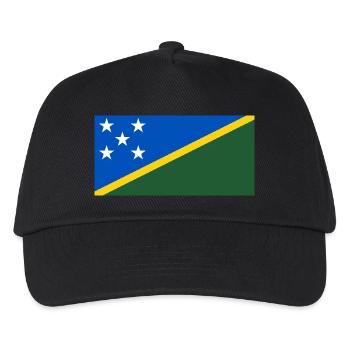 Îles Salomon - Casquette de baseball Enfant - noir - Devant