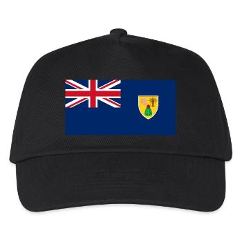 Turks and Caicos Islands - Kids’ Baseball Cap - black - Front