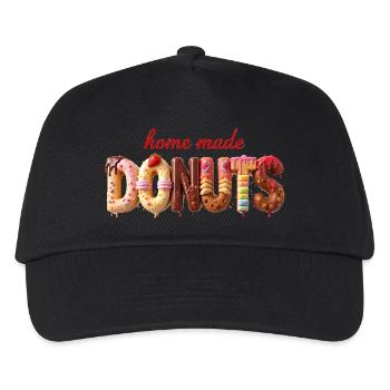 Donuts 356276 - Kinder Basecap - Schwarz - Vorne