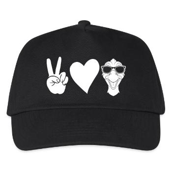 Goose - Kids’ Baseball Cap - black - Front