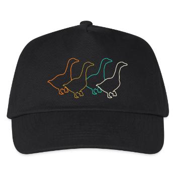 Goose - Kids’ Baseball Cap - black - Front