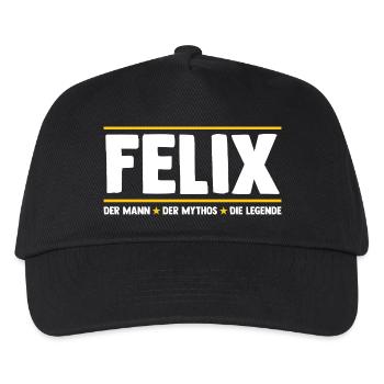 Felix - Casquette de baseball Enfant - noir - Devant