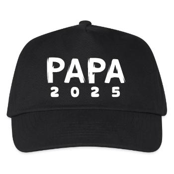 papa 2025 - Paternité et naissance - Casquette de baseball Enfant - noir - Devant