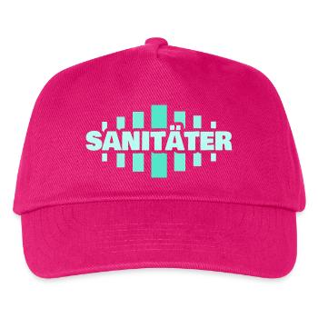 Beruf Sanitaeter - Kinder Basecap - Fuchsia - Vorne