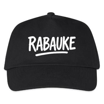 Rabauke - Kinder Basecap - Schwarz - Vorne