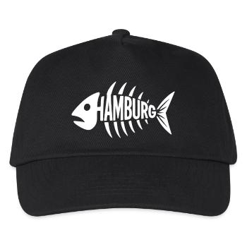 Hamburg Bone Cult - Kids’ Baseball Cap - black - Front