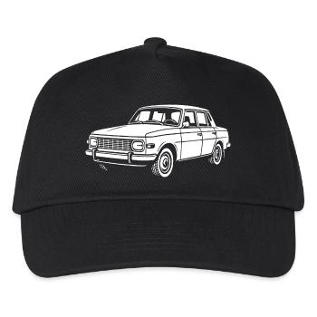 La RDA sur quatre roues - Casquette de baseball Enfant - noir - Devant