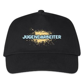 Youth worker - Kids’ Baseball Cap - black - Front