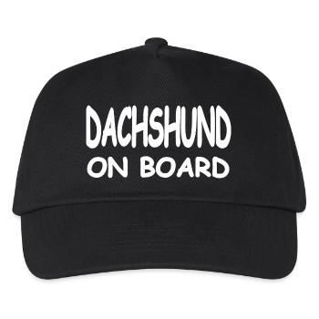 Dachshund - Kids’ Baseball Cap - black - Front