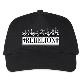 Rebellion3 - Kinder Basecap - Schwarz - Vorne