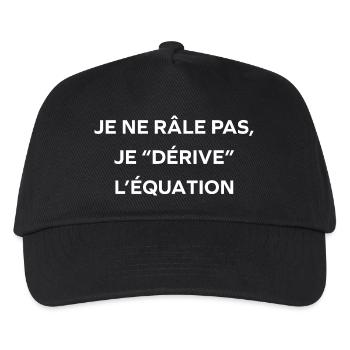 Derive l'Équation Tee - Casquette de baseball Enfant - noir - Devant