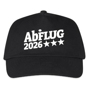 Abi Departure 2026 Star Trail | Get started - Kids’ Baseball Cap - black - Front