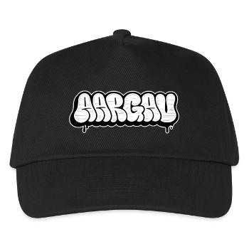 Bulle de graffiti d’Argau - Casquette de baseball Enfant - noir - Devant