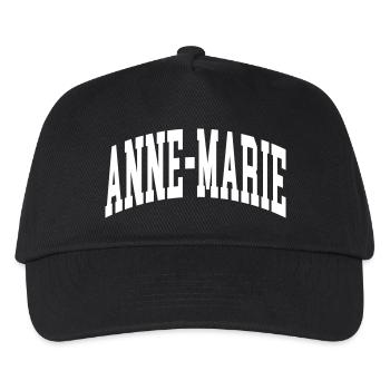 Anne-Marie - Kinder Basecap - Schwarz - Vorne
