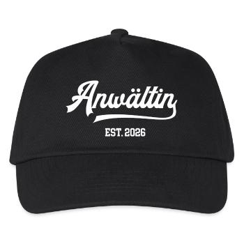 Lawyer since 2026 Lawyer Law degree - Kids’ Baseball Cap - black - Front