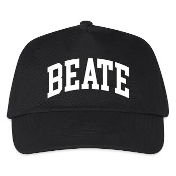 Beate - Kids’ Baseball Cap - black - Front